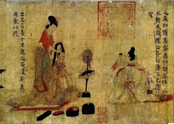 女史箴图 化妆