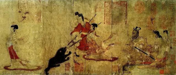 冯媛以身挡熊